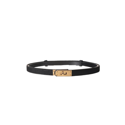 Women's Genuine Leather Clasp Belt - Délise