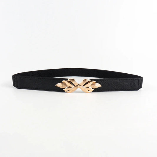 Women's Genuine Leather Belt with Elastic - Amour